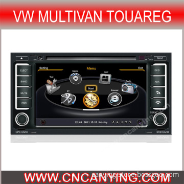 Car DVD for Vw Multivan Touareg with A8 Chipset Dual Core 1080P V-20 Disc WiFi 3G Internet (CY-C042)